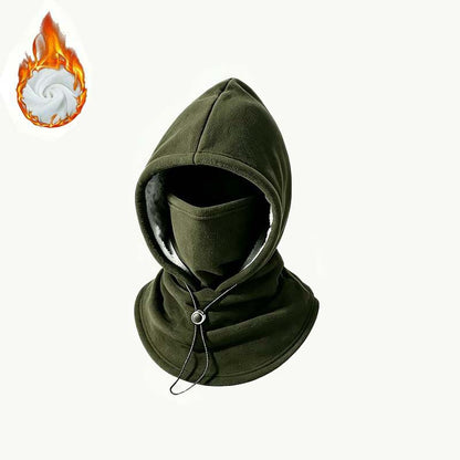 🔥LAST DAY PROMOTION - 50% OFF❄️ 2-Piece Integrated Flannel Warm Face Mask & Hat（upsell）