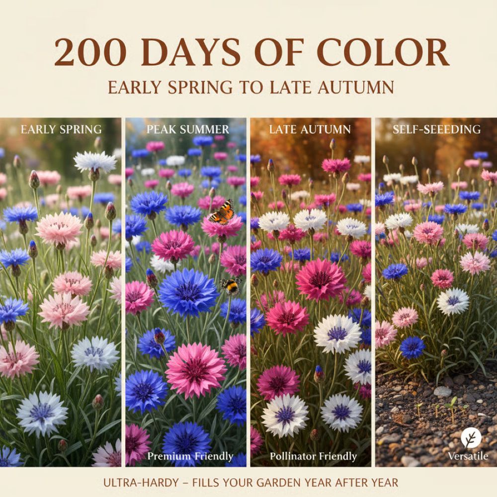 Premium Cornflower Seeds